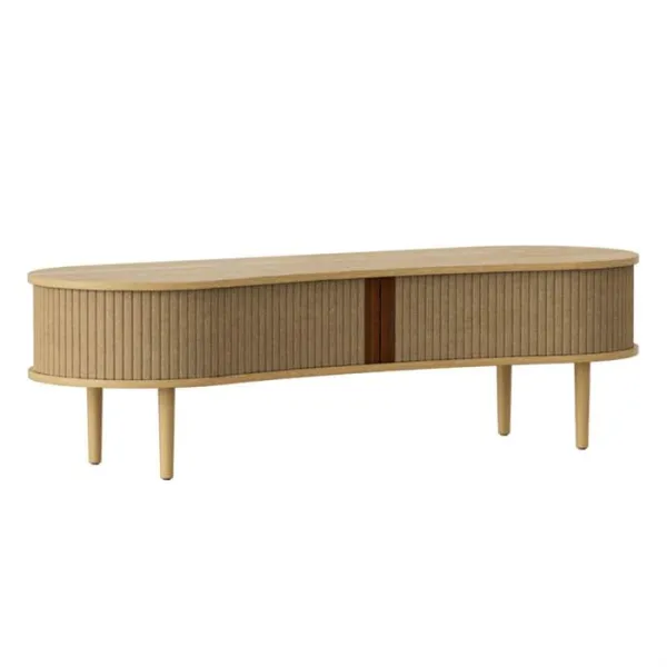Umage Audacious tv-bänk - Ljus ek - Sugar brown