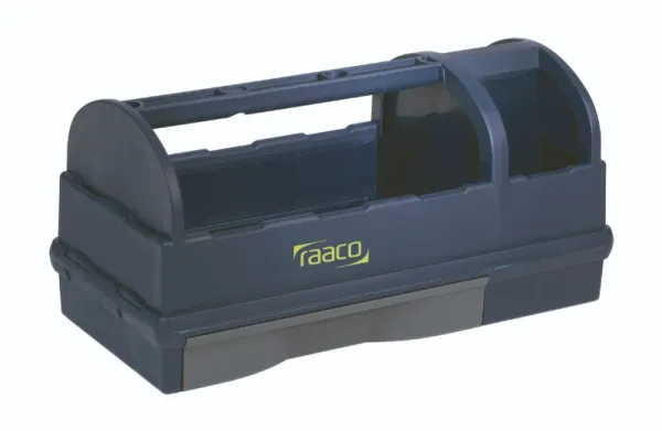 Raaco Open ToolBox, verktygslåda med 3 fack + låda